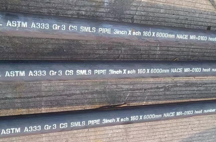 ASTM A333 Gr.3 low temperature steel pipe