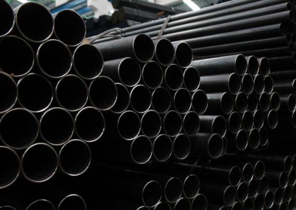 seamless black pipe