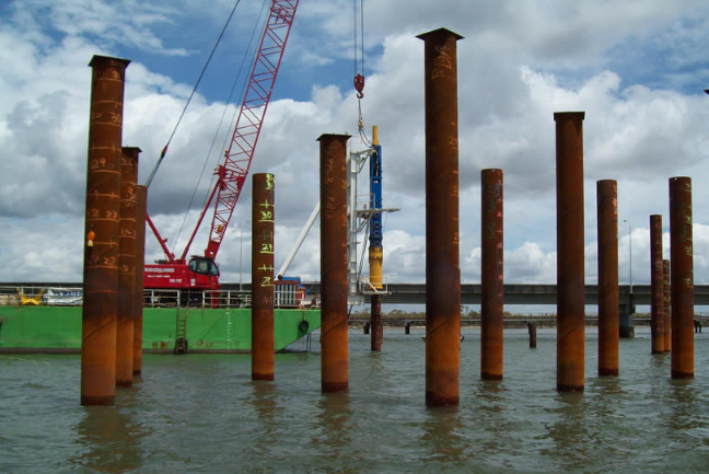 pier piling construction