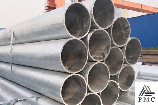 Hot-dip galvanized seamless steel pipe