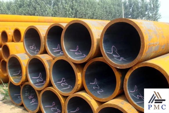  large-diameter seamless steel pipes