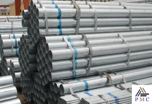 Galvanized seamless steel pipe