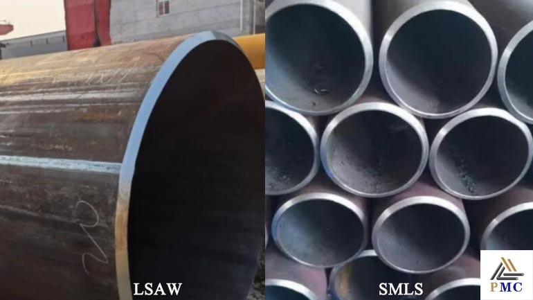 lsaw welded steel pipe vs seamless steel pipe 