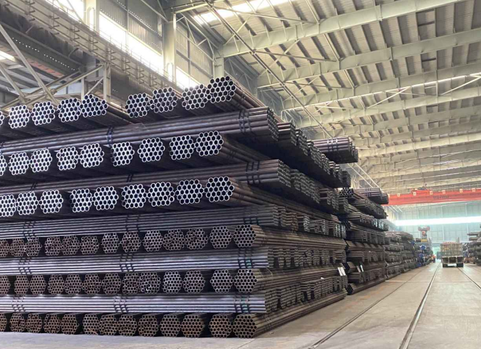 seamless steel pipe storage