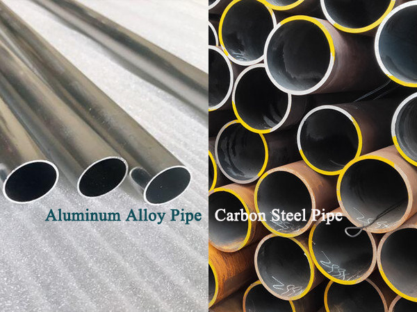  carbon steel pipe vs aluminum alloy pipe