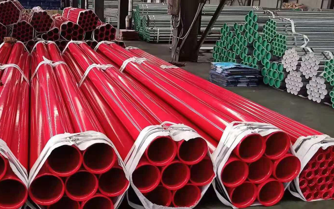 ERW tube for fire fighting