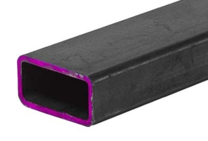 Tubo rectangular de acero al carbono
