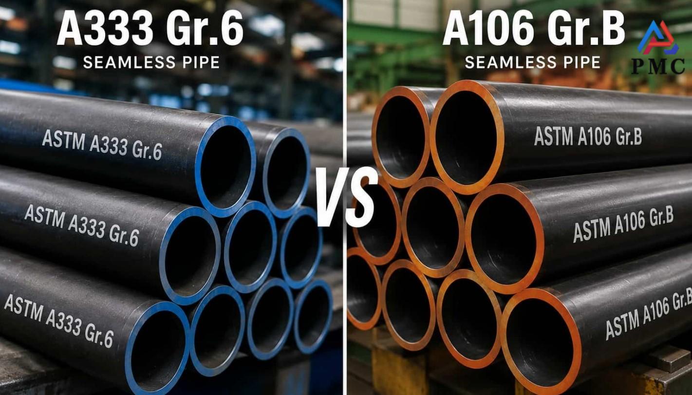 A333 Gr.6 vs A106 Gr.B Seamless Pipe