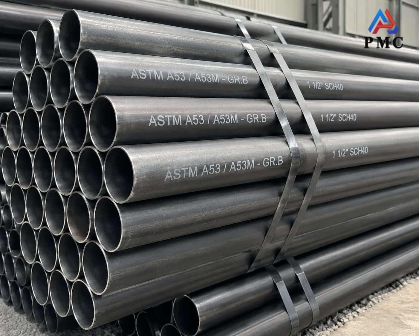 Tamaño, grado y programa de tuberías ASTM A53 Tamaño, grado y programa de tuberías ASTM A53