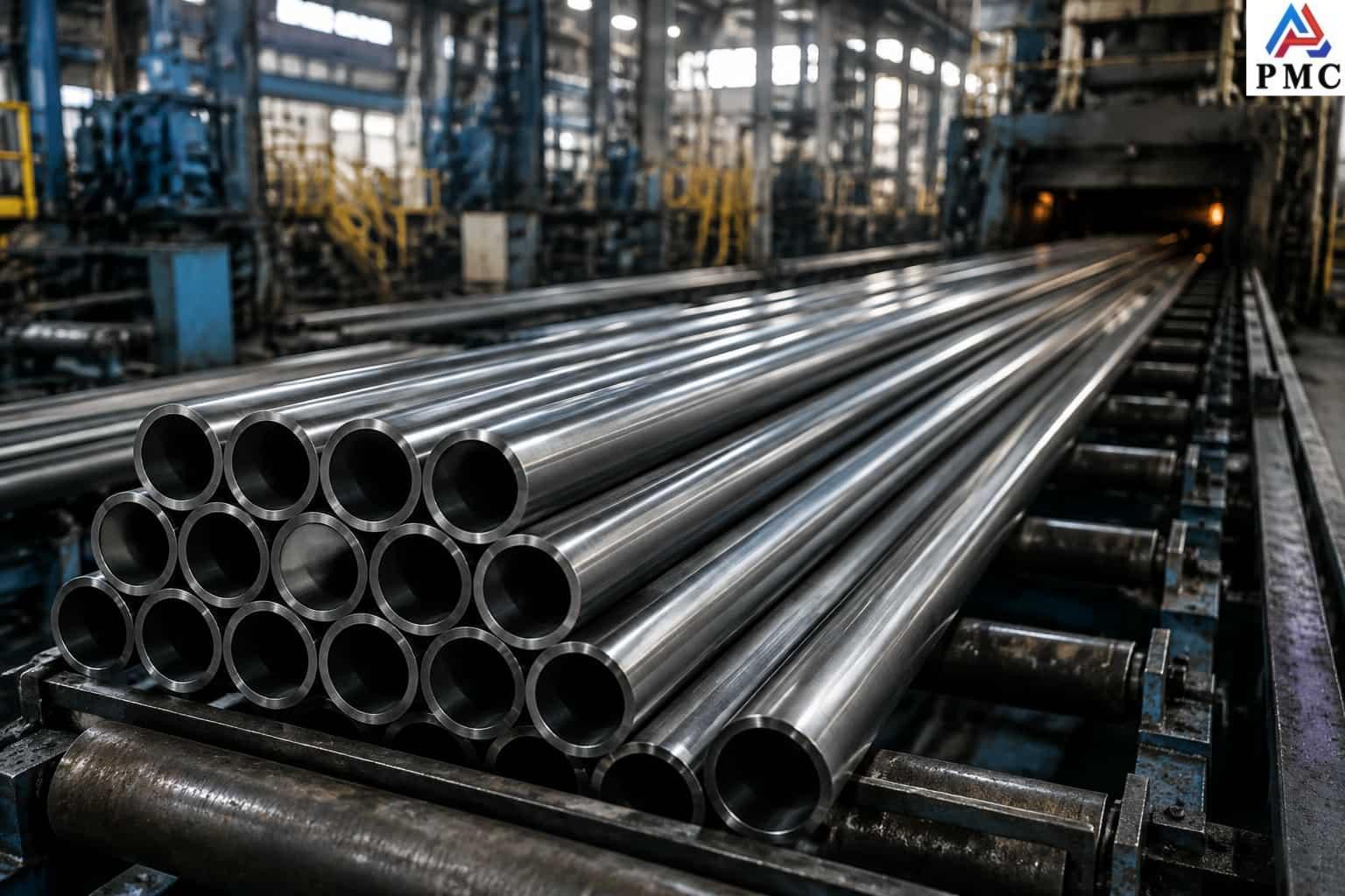cold drawn seamless tube production