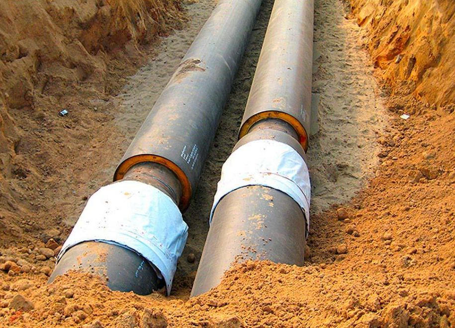 Galvanized Steel Pipe Underground