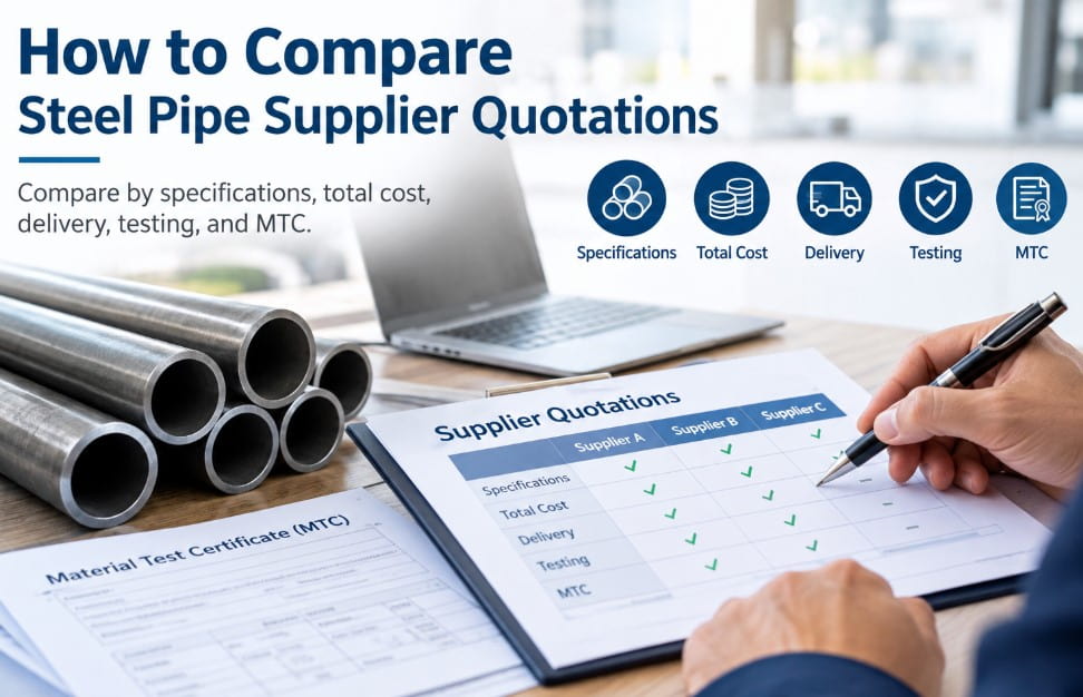 Steel Pipe Supplier Quotations